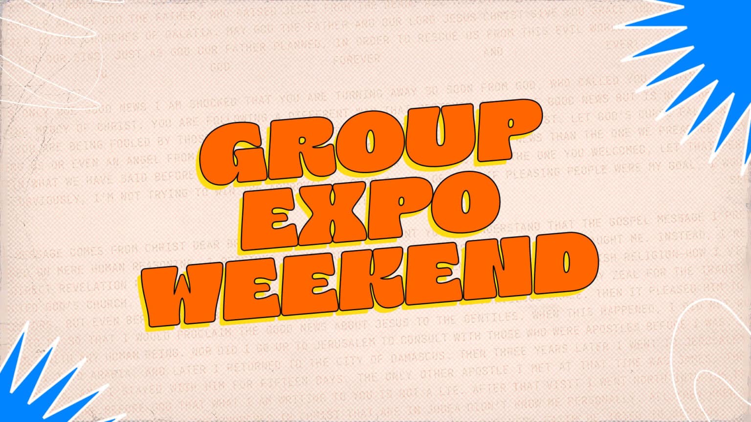 Group Expo - Summer '24 Finals - HD Title Slide (1920x1080) - 2