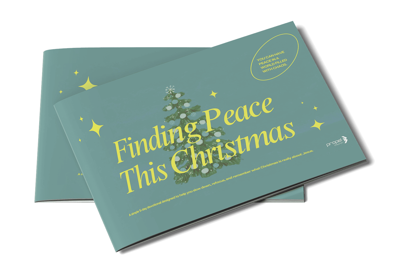 finding peace mockup