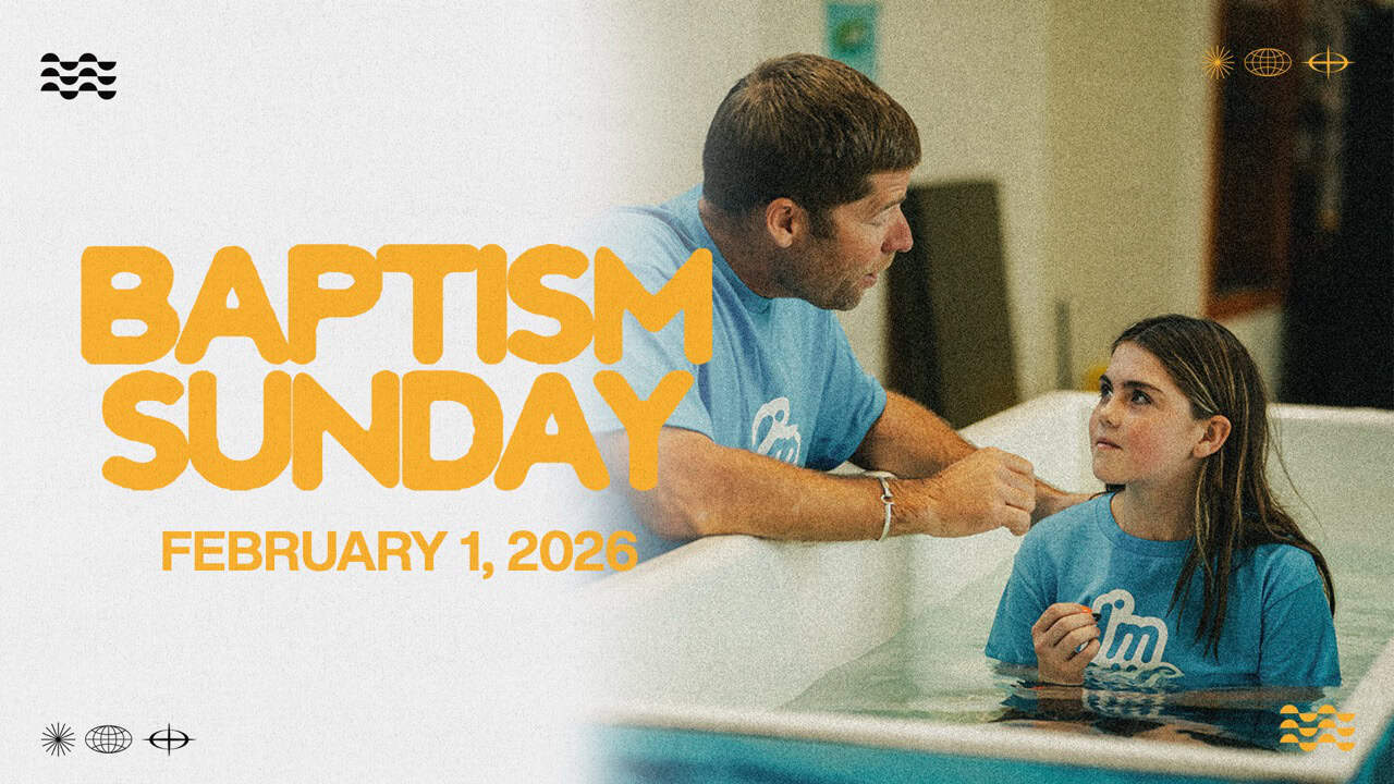 Individual Baptism Sundays - Event Design - 1 Large