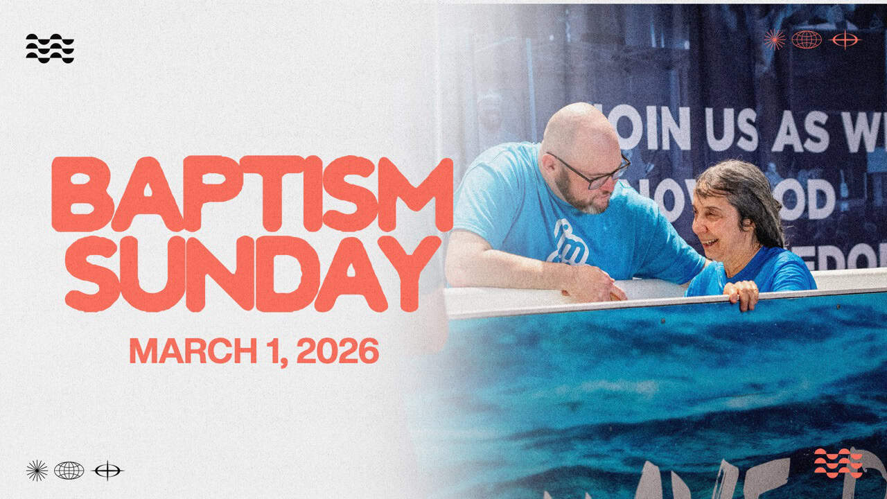 Individual Baptism Sundays - Event Design - 2 Large