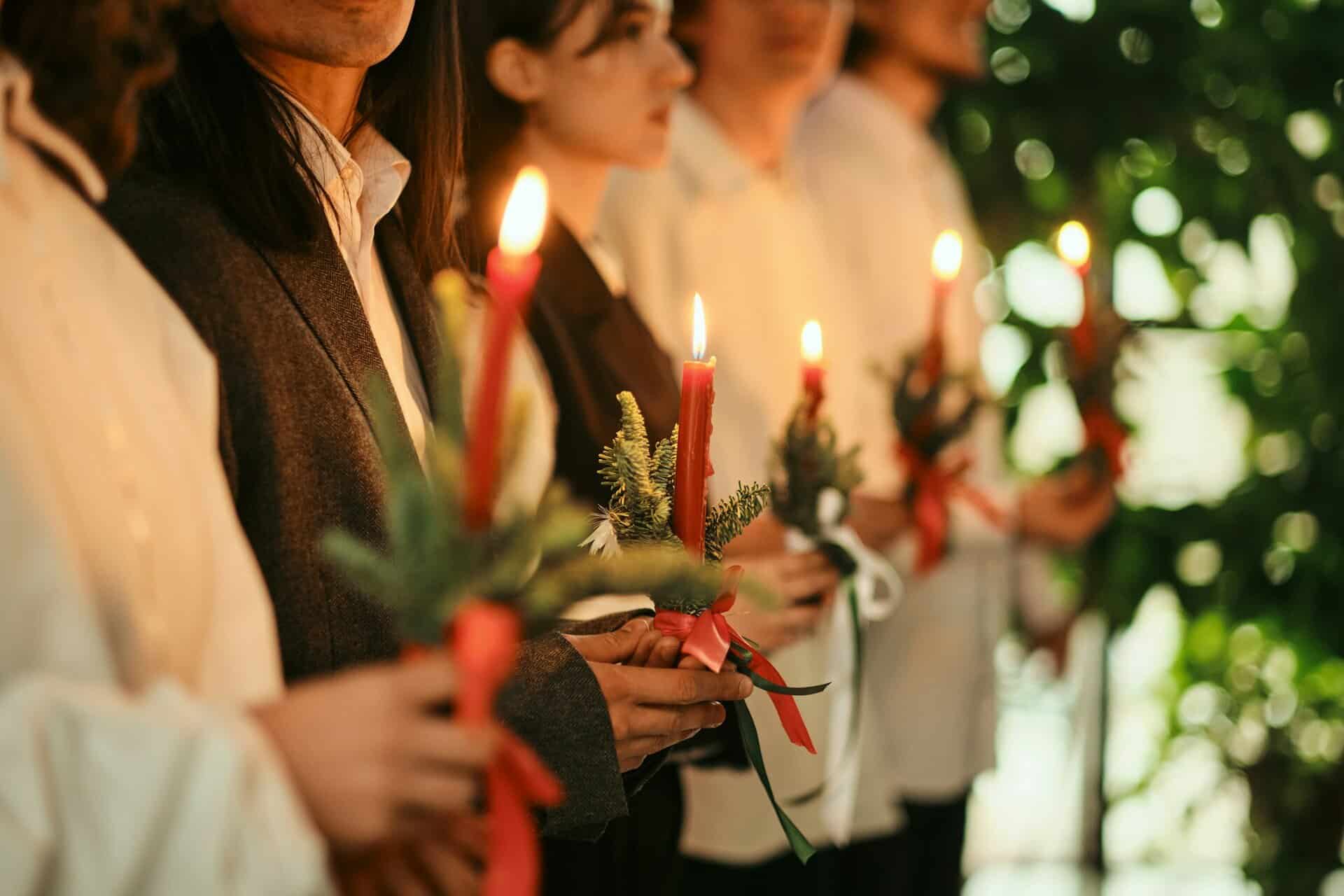 Christmas church service