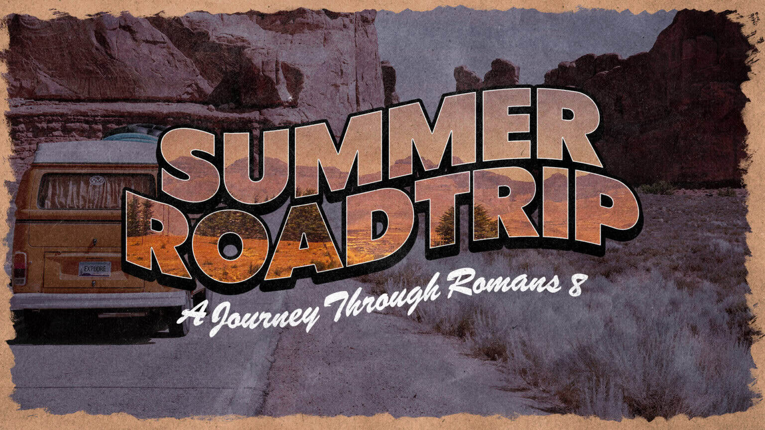 Summer Roadtrip A Journey Through Romans 8 - Sermon Series - Finals - HD Title Slide