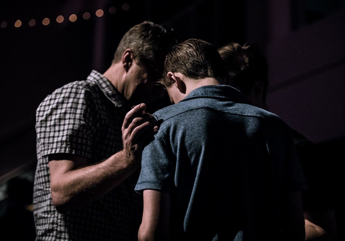image of a Guy Praying at Propel Church in Mount Pleasant
